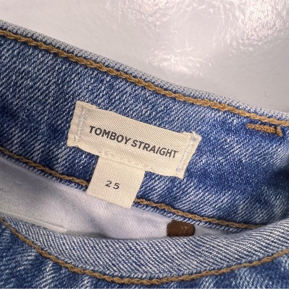 MADEWELL Tomboy Straight Light Wash Denim Jeans - Picture 5 of 7